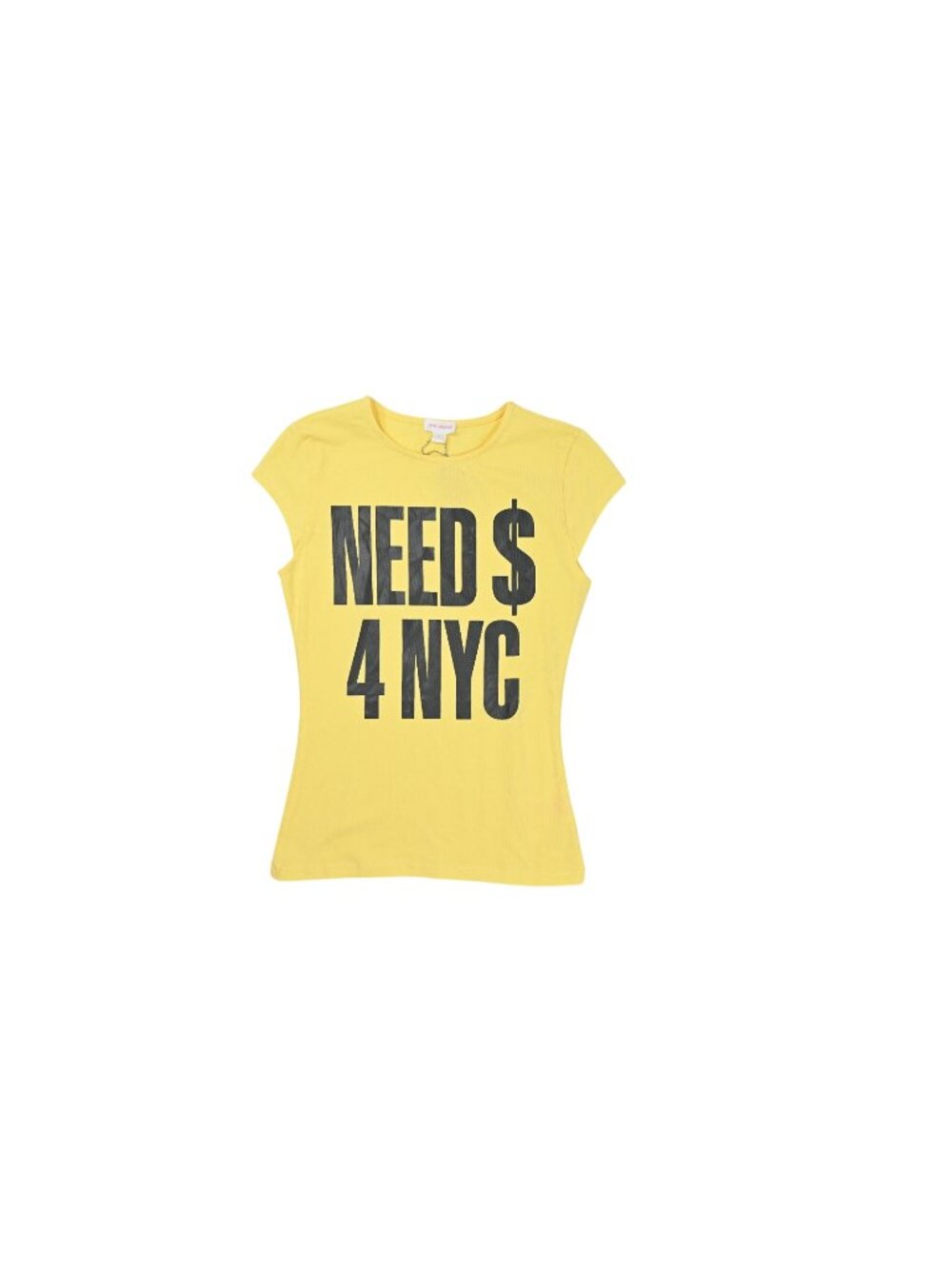 Bye Bambi Baby Tee in Yellow